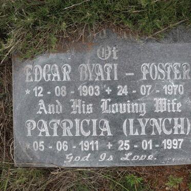 FOSTER Edgar, BYATI 1903-1970 Patricia LYNCH 1911-1997