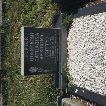 FURTER Catharina Hendrina nee HANEKOM 1887-1980