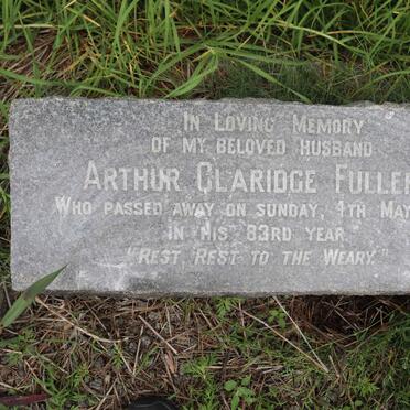 FULLER Arthur Claridge -1947