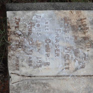 FRASER Jessie Violet nee COUPER -19?5