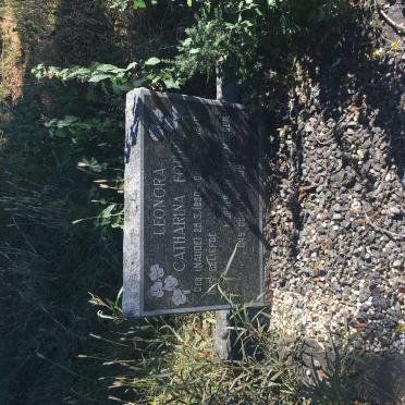 FOURIE Johannes Joagim 1892-1963 &amp; Leonora Catharina NAUDE 1890-1970