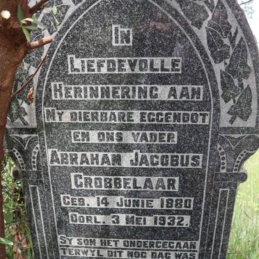 GROBBELAAR Abraham Jacobus 1880-1932