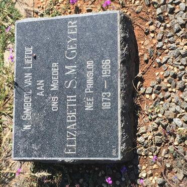 GEYER Elizabeth S.M. nee PRINSLOO 1873-1966
