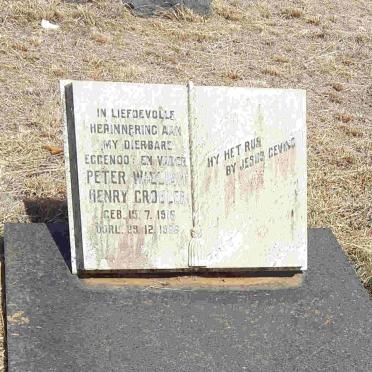 GROBLER Peter William Henry 1916-1966