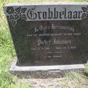 GROBBELAAR Pieter Johannes 1911-1970