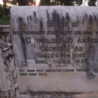 GROBBELAAR Cornelius Johannes 1882-1938