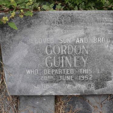 GUINEY Gordon -1952
