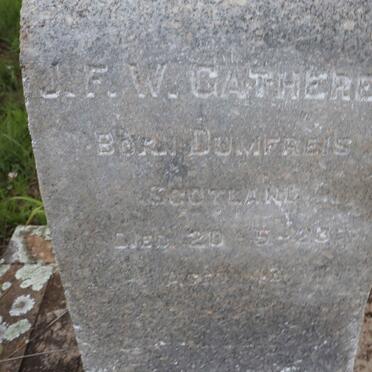 GATHERER J.F.W. -1923