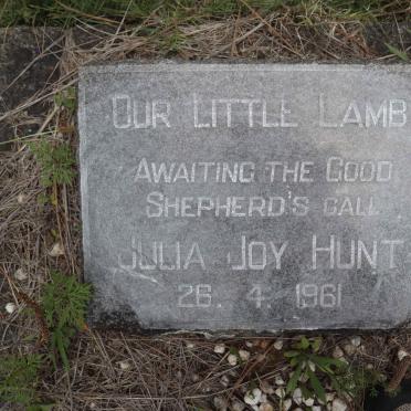 HUNT Julia Joy -1961