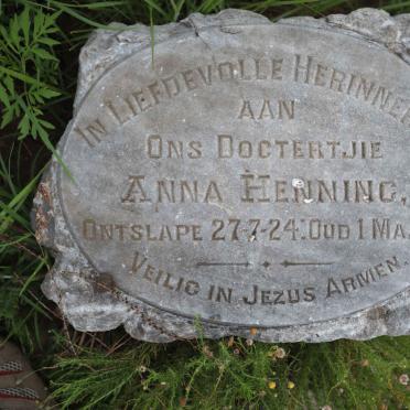 HENNING Anna 1924-1924