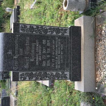 HENNING Gert Coetzee 1918-1964