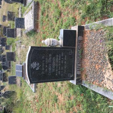 HENDERSON Charles David 1911-1965