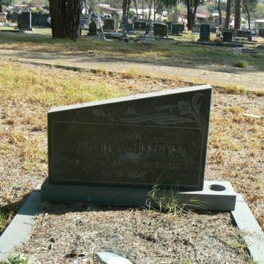 HEERDEN Jacoba, van 187?-1937