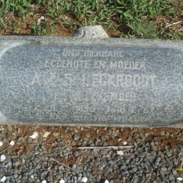 HECKROODT H. Louis 1896-1975 &amp; A.E.S.