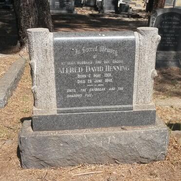 HENNING Alfred David 1901-1948