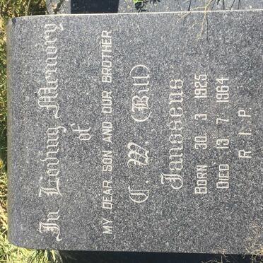 JANSSENS C.W. 1925-1964