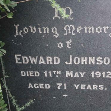 JOHNSON Edward -1912