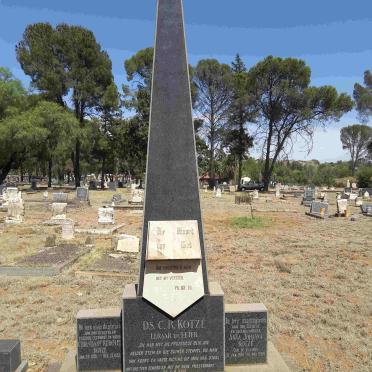 KOTZÉ Christiaan Rudolph 1881-1950 &amp; Anna Johanna DE VILLIERS 1885-1954