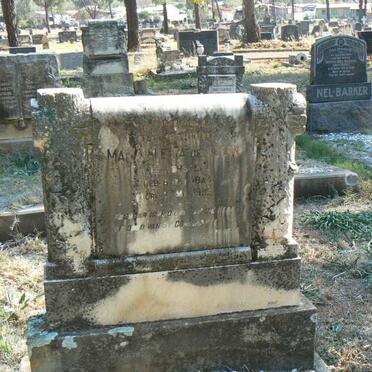 KLERK Ma? Aletta, de 18??-193?