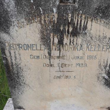 KELLERMAN Petronella Hendrika nee OSBORNE 1915-1939