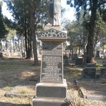 KRAUSE Otto Carl Heinrich 1852-1941 &amp; Jemima Cornelia VISSER 1860-1924