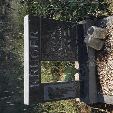 KRUGER Noleentjie 1967-1968