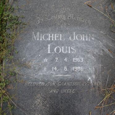 LOUIS Michel John 1963-1986