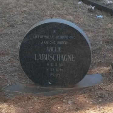 LABUSCHAGNE Willie 1933-1995