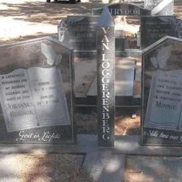 LOGGERENBERG Johannes Hendrik, van 1903-1968 &amp; Minnie HUGO -1996