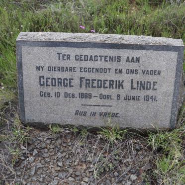 LINDE George Frederik 1889-1941