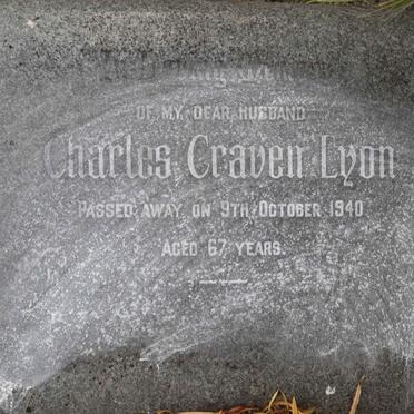 LYON Charles Craven -1940