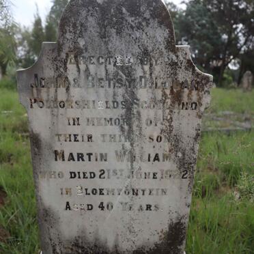 LOGAN Martin William -1922