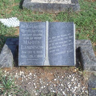 LAMBINON Marius 1946-1964