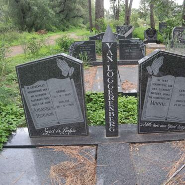LOGGERENBERG Johannes Hendrik, van 1903-1966 &amp; Minnie HUGO -1996