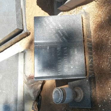 MOSTERT Izabella Maria Magdalena nee DIEDERICHS 1907-1988