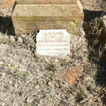 MEYER Jan Jacobus 1885-1920
