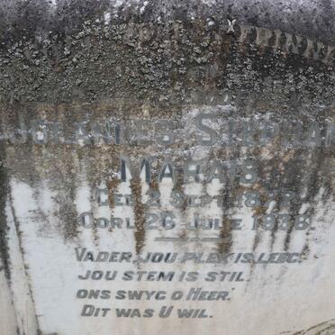 MARAIS Johannes Stephanus 1872-1936