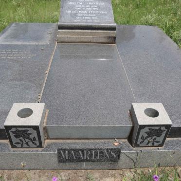 MAARTENS Willem Jacobus 1896-1949 &amp; Wilhelmina Philippina WILLEMSE 1896-1989