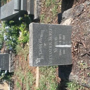 MURRAY Alexander Morden 1870-1950