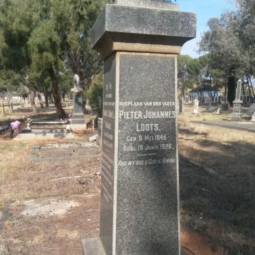 LOOTS Pieter Johannes 1845-1926