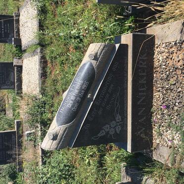 NIEKERK Hendrik Petrus, van 1945-1965