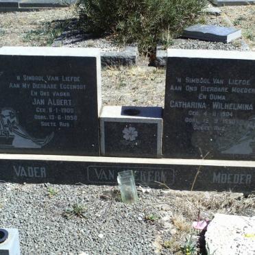 NIEKERK Jan Albert, van 1900-1958 &amp; Catharina Wilehlmina 1904-1990