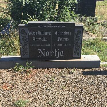 NORTJE Cornelius Petrus 1909-1986 &amp; Louisa Catharina Christina 1908-1965