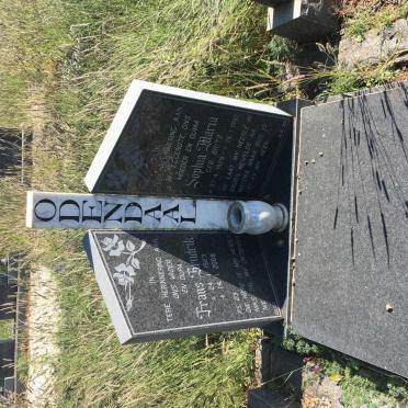 ODENDAAL Frans Hendrik 1923-2008 &amp; Sophia Maria BRITZ 1929-1992