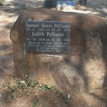 PELLISSIER Samuel Henri 1887-1978 &amp; Judith 1898-1991