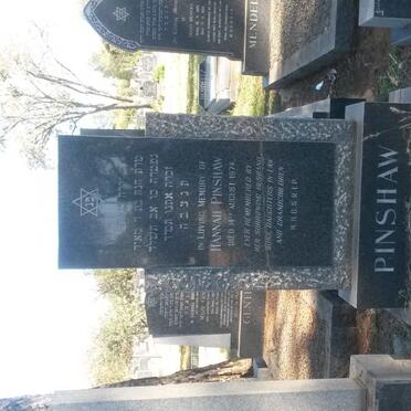 PINSHAW Hannah -1974