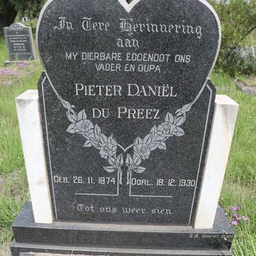 PREEZ Pieter Daniel, du 1874-1930