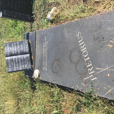 PRETORIUS Petrus Cornelius Zagaria 1909-1993 &amp; Martha Maria 1909-1969