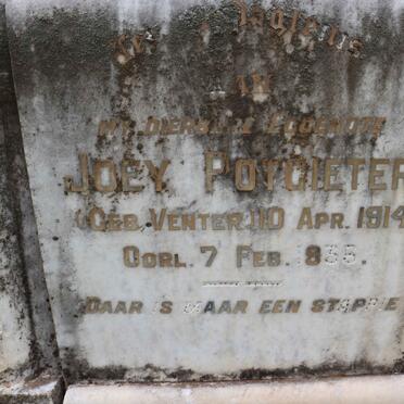 POTGIETER Joey nee VENTER 1914-1935