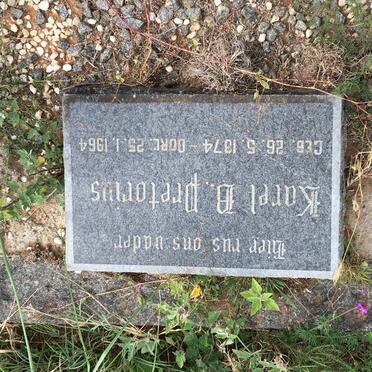 PRETORIUS Karel B. 1874-1964